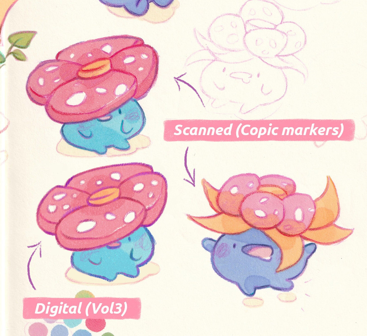 Procreate Brushes VOL.3 | Markers & Pencil colors brushes