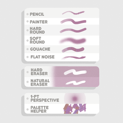 _SPEC'S Core Brush Kit
