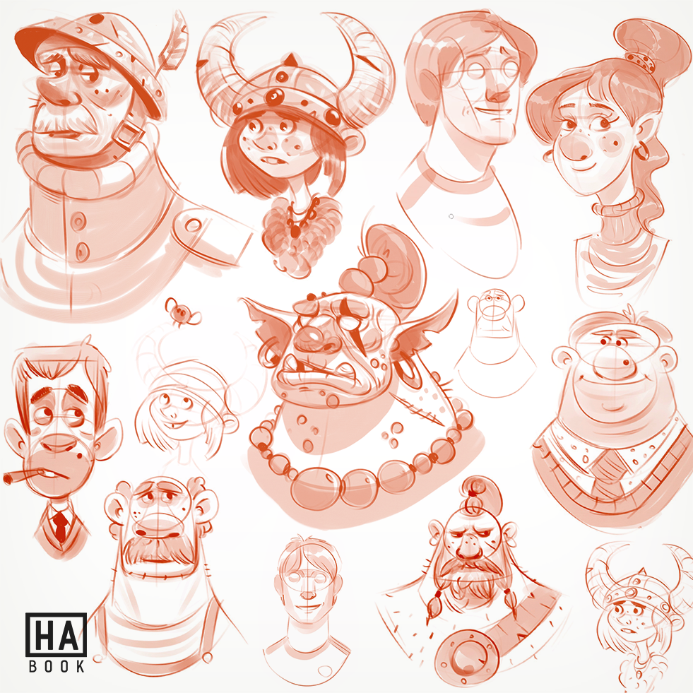 HABOOK Sketching Brushes for Procreate
