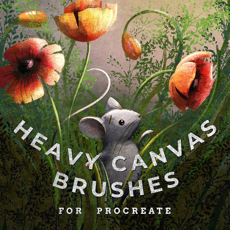 HEAVY CANVAS BRUSHES