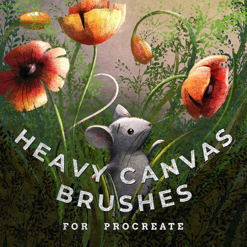 HEAVY CANVAS BRUSHES