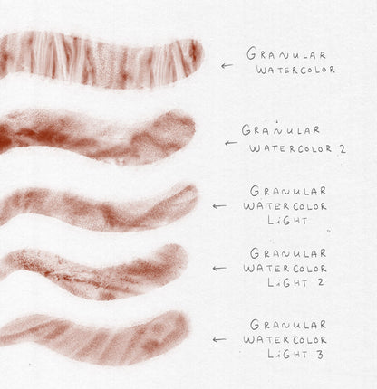 34  Watercolor Procreate Brushes | ViviBrush All-Stars