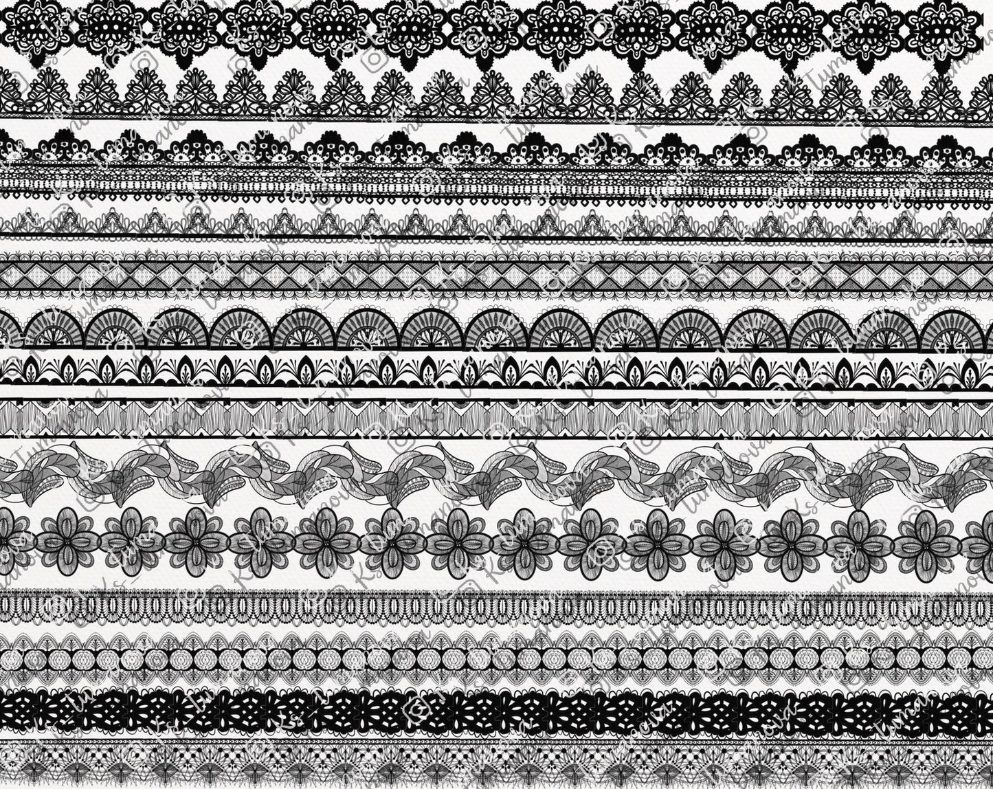 Procreate lace texture brushes. Lace brush set