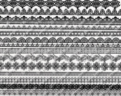 Procreate lace texture brushes. Lace brush set