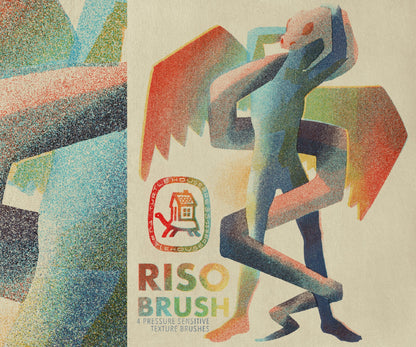 TurtleHousePress - Procreate Zine Brush Pack | Digital Brushes | Markers | Risograph Brush | Risograph Texture Brush