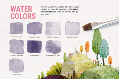 35 Nautika Procreate Brushes Pack, Instant Digital Download