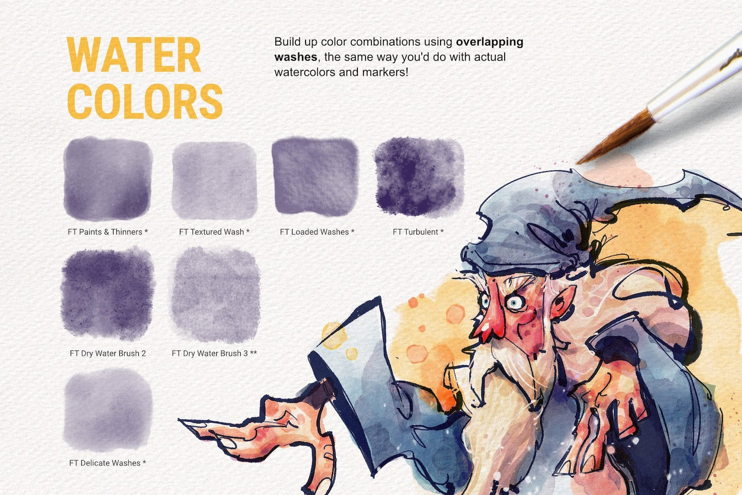 35 Nautika Procreate Brushes Pack, Instant Digital Download