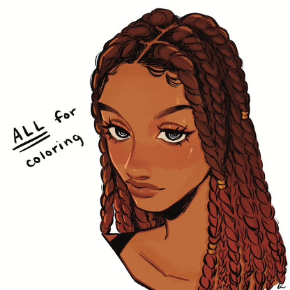 Procreate Brushes Mini Pack | Character Sketch, Lineart, and Coloring for Ipad | Digital Download | Ayeoops