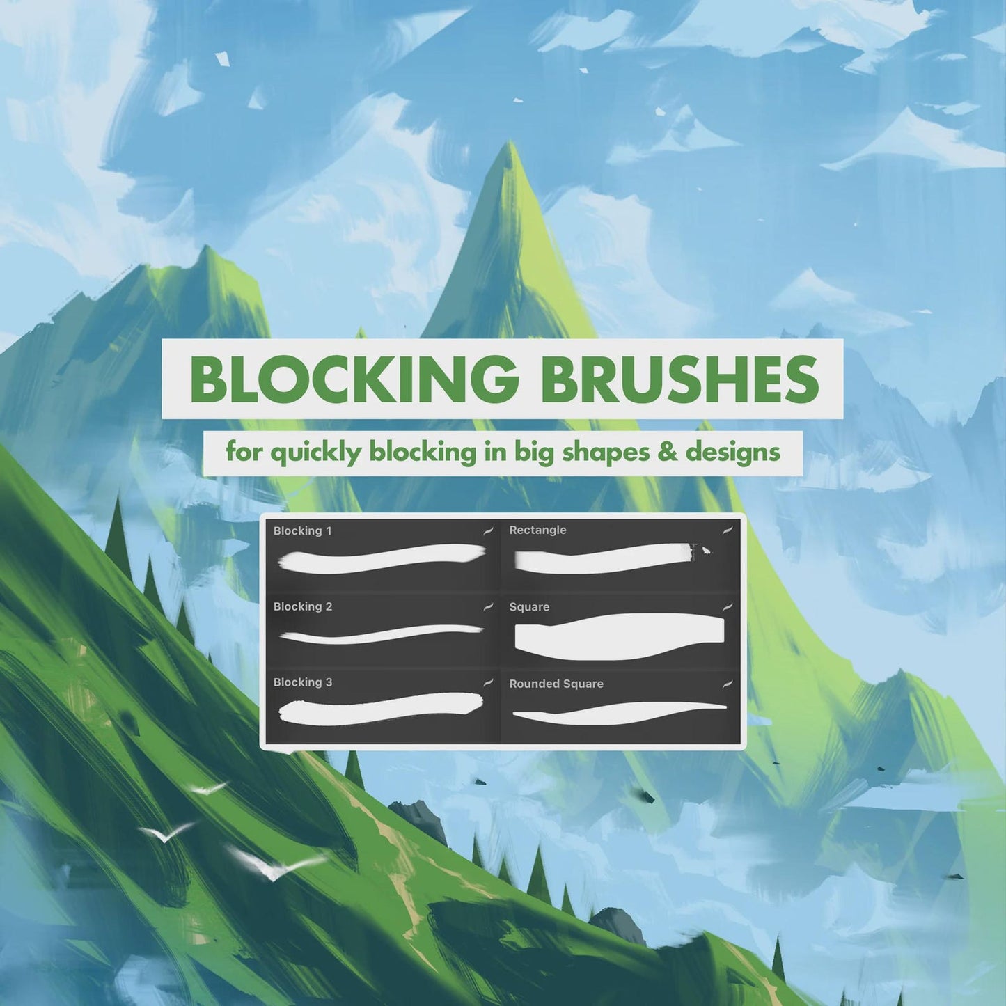 Procreate - 60 Essentials Brush Pack