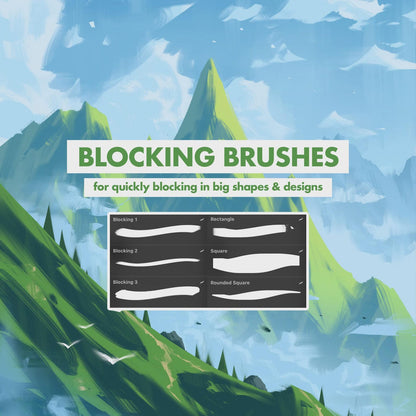 Procreate - 60 Essentials Brush Pack