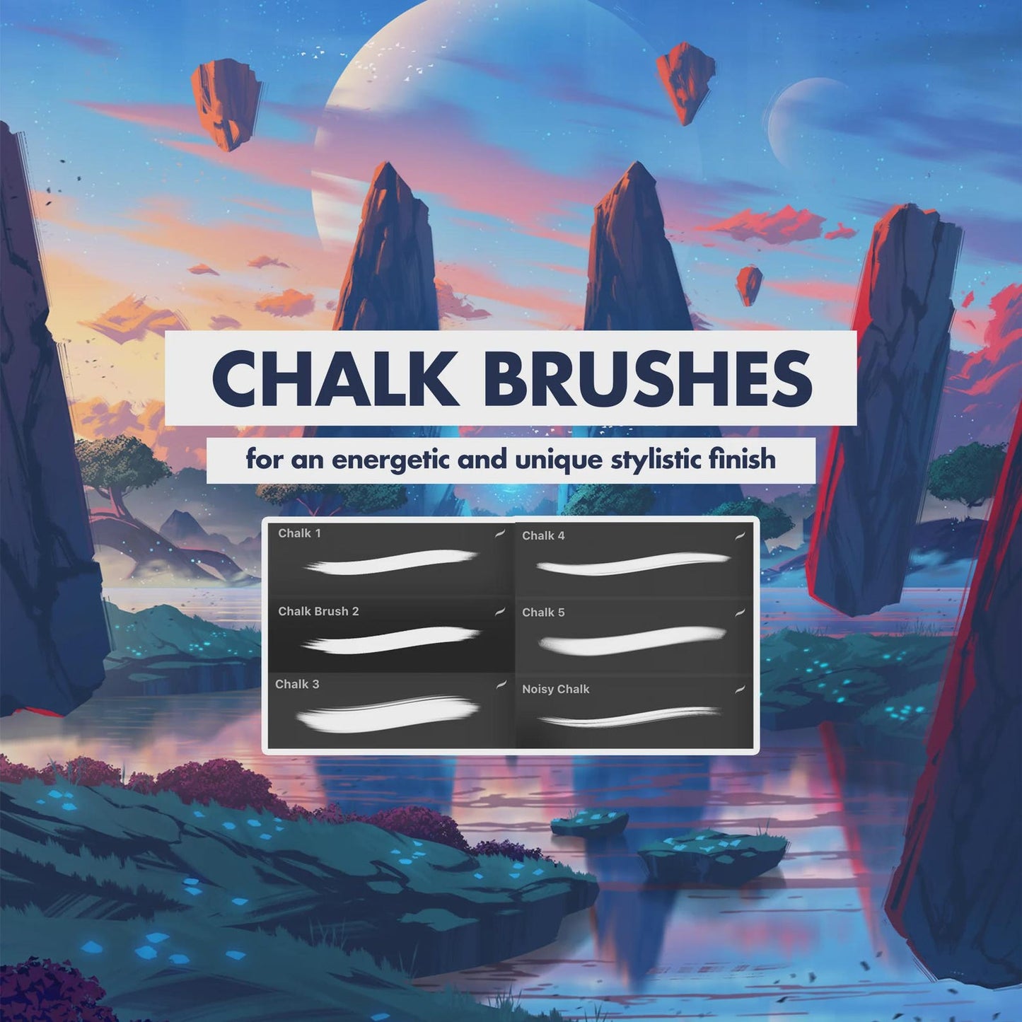 Procreate - 60 Essentials Brush Pack