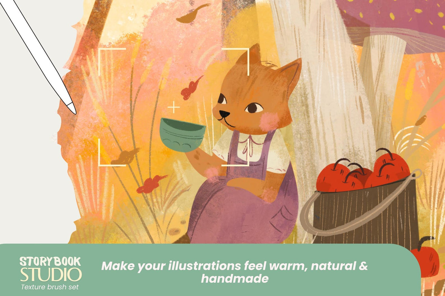 Storybook studio - Procreate, Procreate Brushes, digital art brushes, Procreate Ipad Pro, Brushes bundle, texture brushes