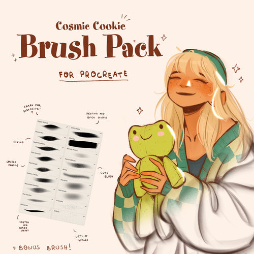 Cosmic Cookie - Brushes for Procreate