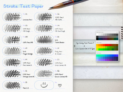 CRISP Pencil Pack by COFE | Procreate Brushes