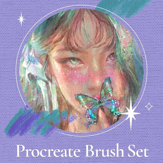 Procreate Lee Eun's Oil Brushes 25 Set