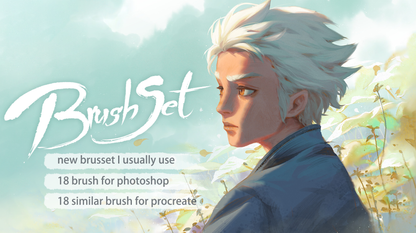 18 Procreate Comic Brush set