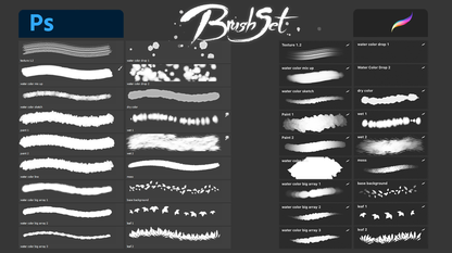 18 Procreate Comic Brush set